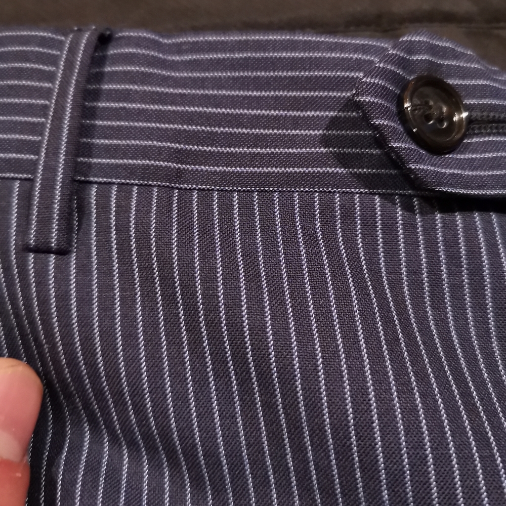 Custom Tailored Men's Dress Pants- Virgin Wool-56L